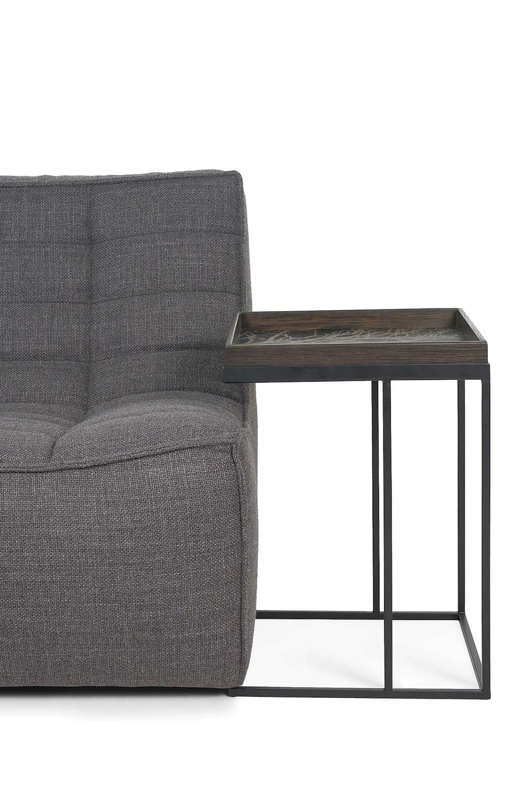 Square Tray Side Table, Small (Tray Not Included)