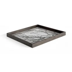 Square White Tree Tray, Large