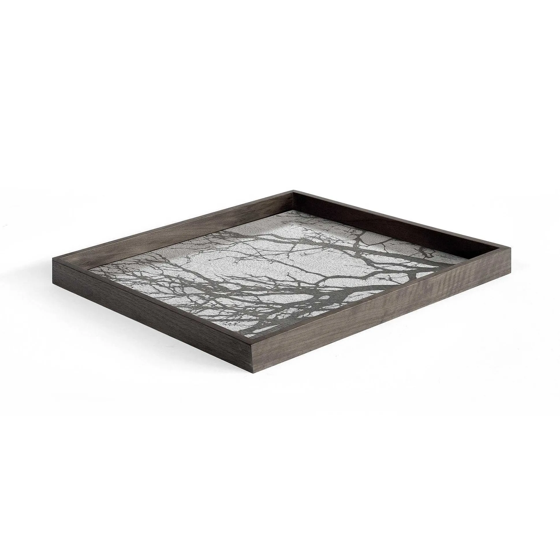 Square White Tree Tray, Large