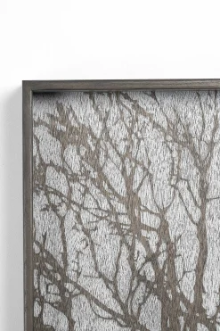 Square White Tree Tray, Large