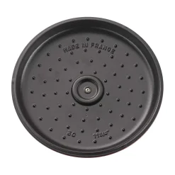 Staub 12" Braiser, 3.5qt, Graphite Grey