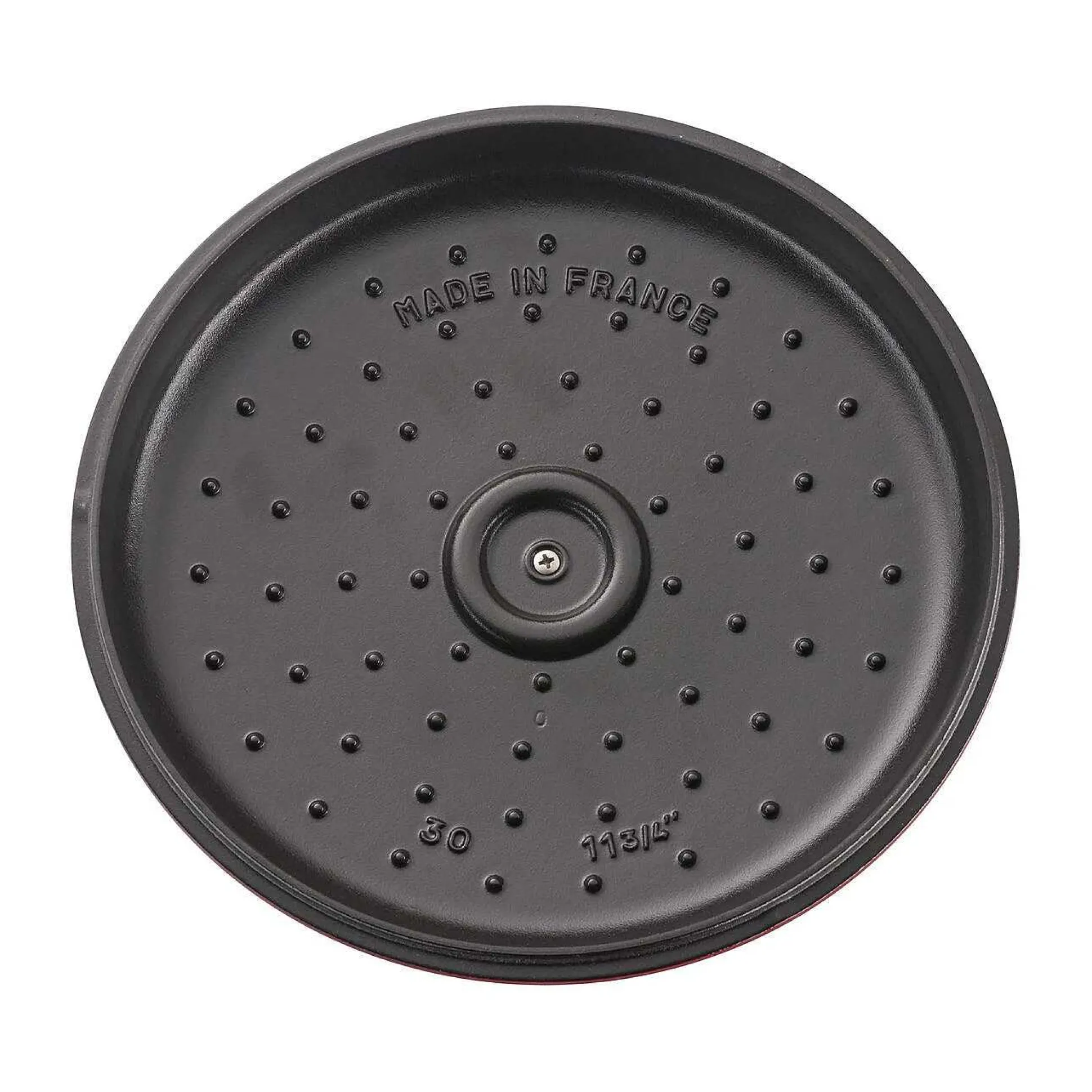 Staub 12" Braiser, 3.5qt, Graphite Grey