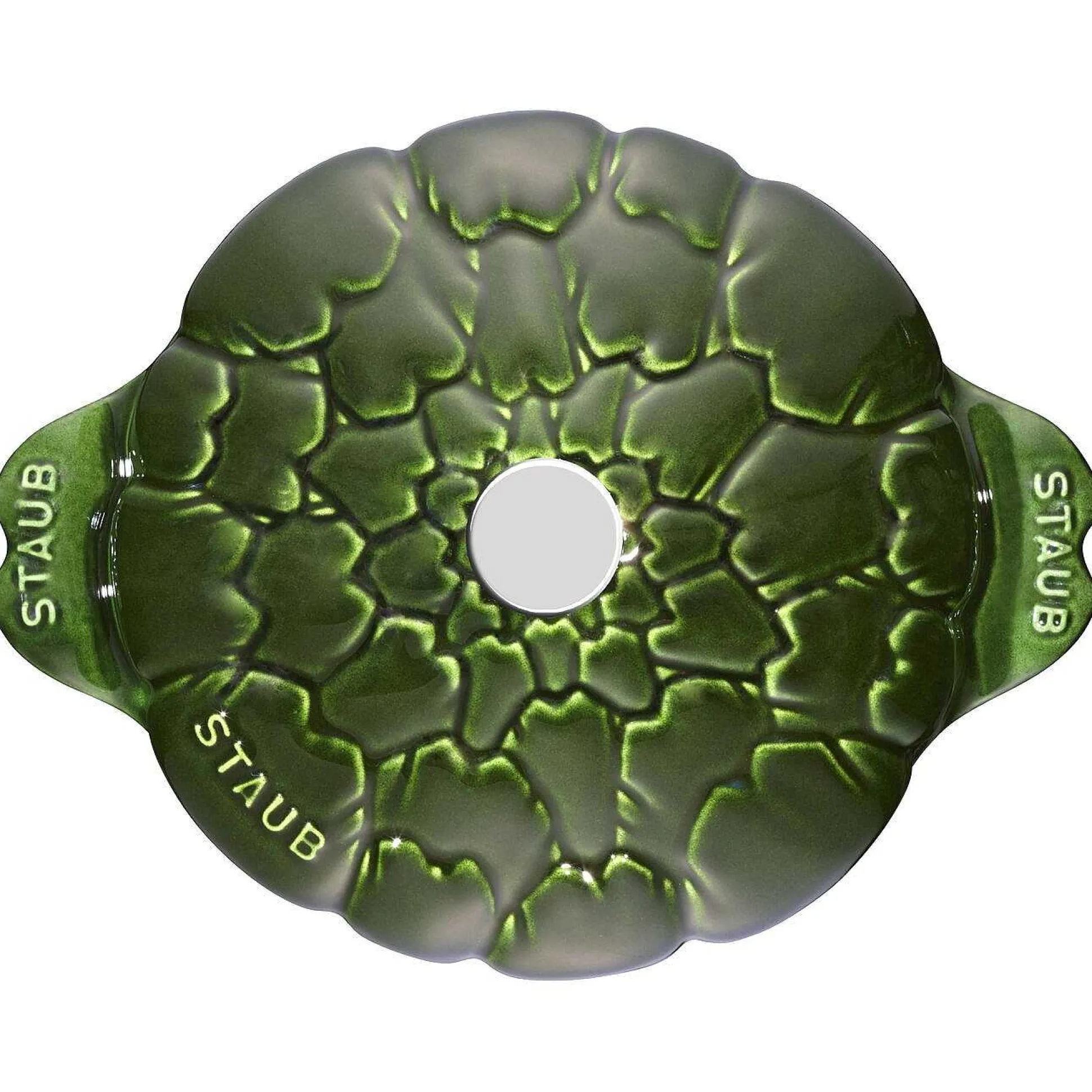 Staub Artichoke Cocotte, 3.2 qt, Basil