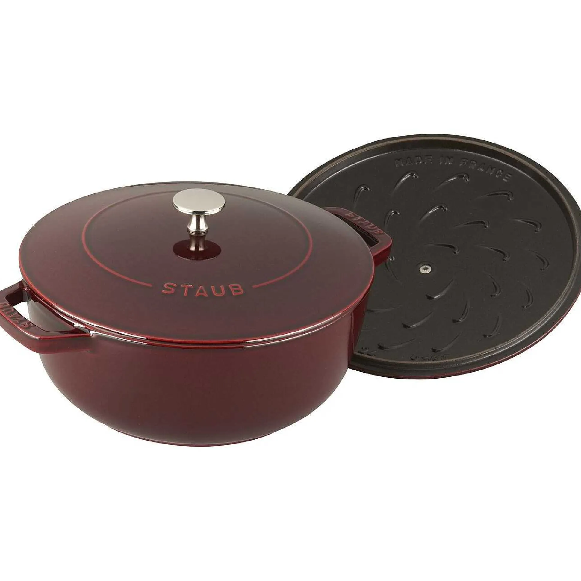 Staub Essential French Oven, 3.75qt, Grenadine