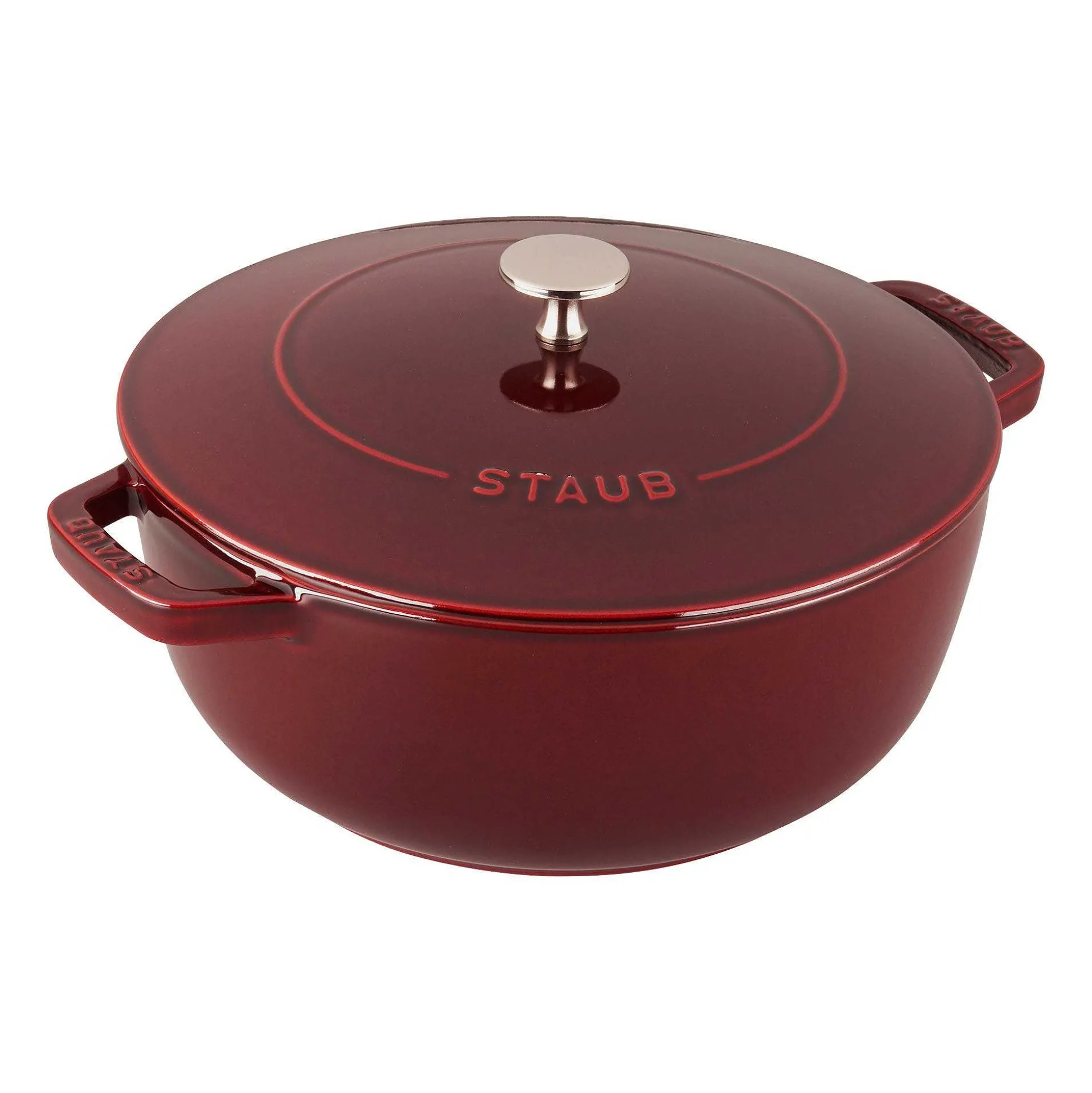 Staub Essential French Oven, 3.75qt, Grenadine