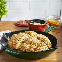 Staub Fry Pan, 12", Basil