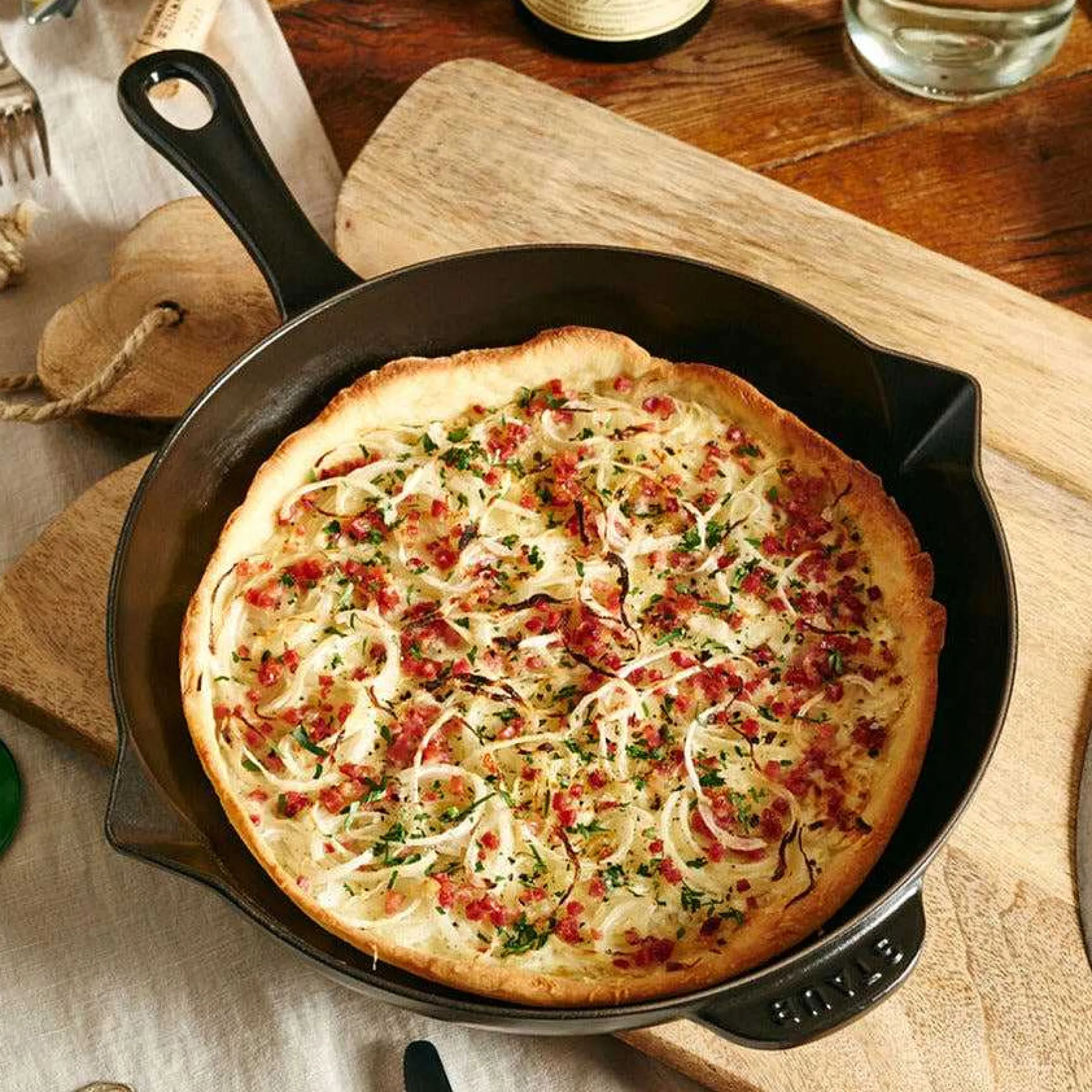 Staub Fry Pan, 12", Black