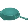 Staub Fry Pan, 10", Turquoise