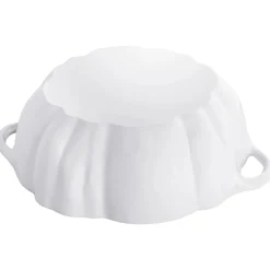 Staub Pumpkin Cocotte, 3.5qt, White^Be Home Cheap