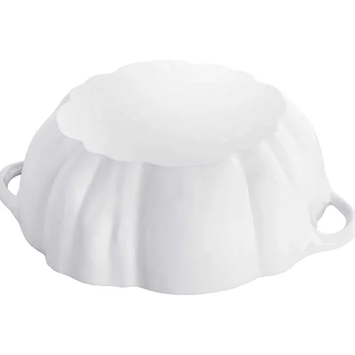 Staub Pumpkin Cocotte, 3.5qt, White