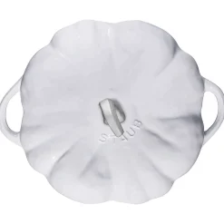 Staub Pumpkin Cocotte, 3.5qt, White
