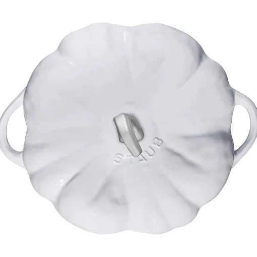 Staub Pumpkin Cocotte, 3.5qt, White