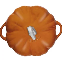 Staub Pumpkin Cocotte, 3.5qt, Burnt Orange^Be Home Clearance