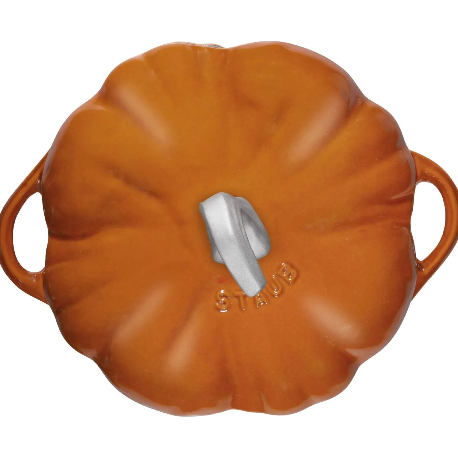 Staub Pumpkin Cocotte, 3.5qt, Burnt Orange^Be Home Clearance