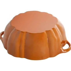 Staub Pumpkin Cocotte, 3.5qt, Burnt Orange^Be Home Clearance