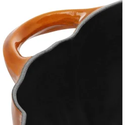Staub Pumpkin Cocotte, 3.5qt, Burnt Orange