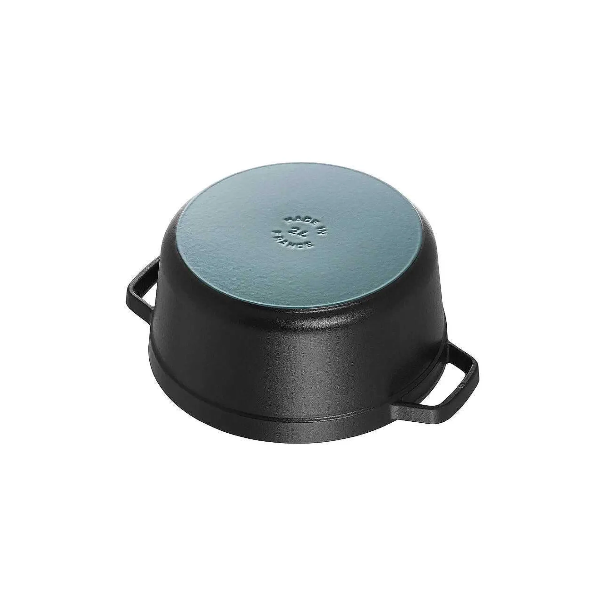 Staub Round Cocotte, 4qt, Black