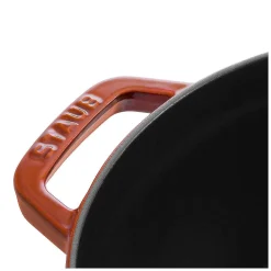 Staub Round Cocotte, 7qt, Burnt Orange