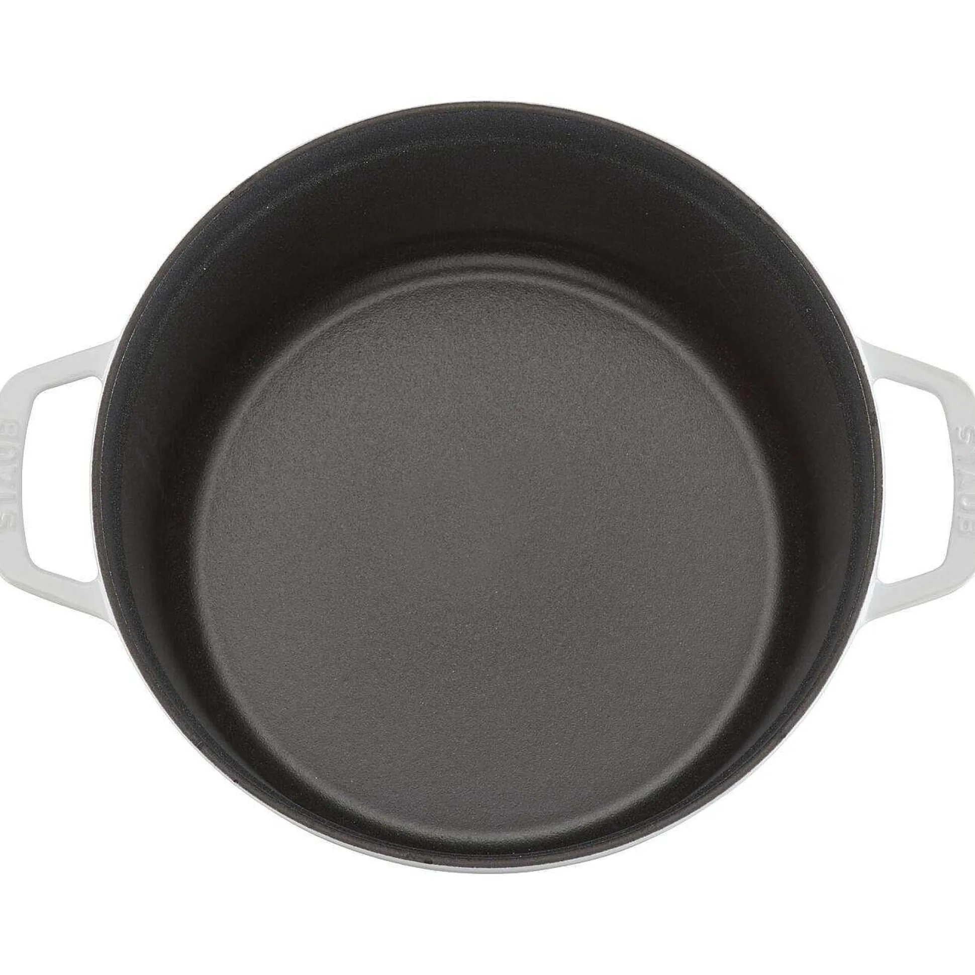 Staub Round Cocotte, 7qt, White