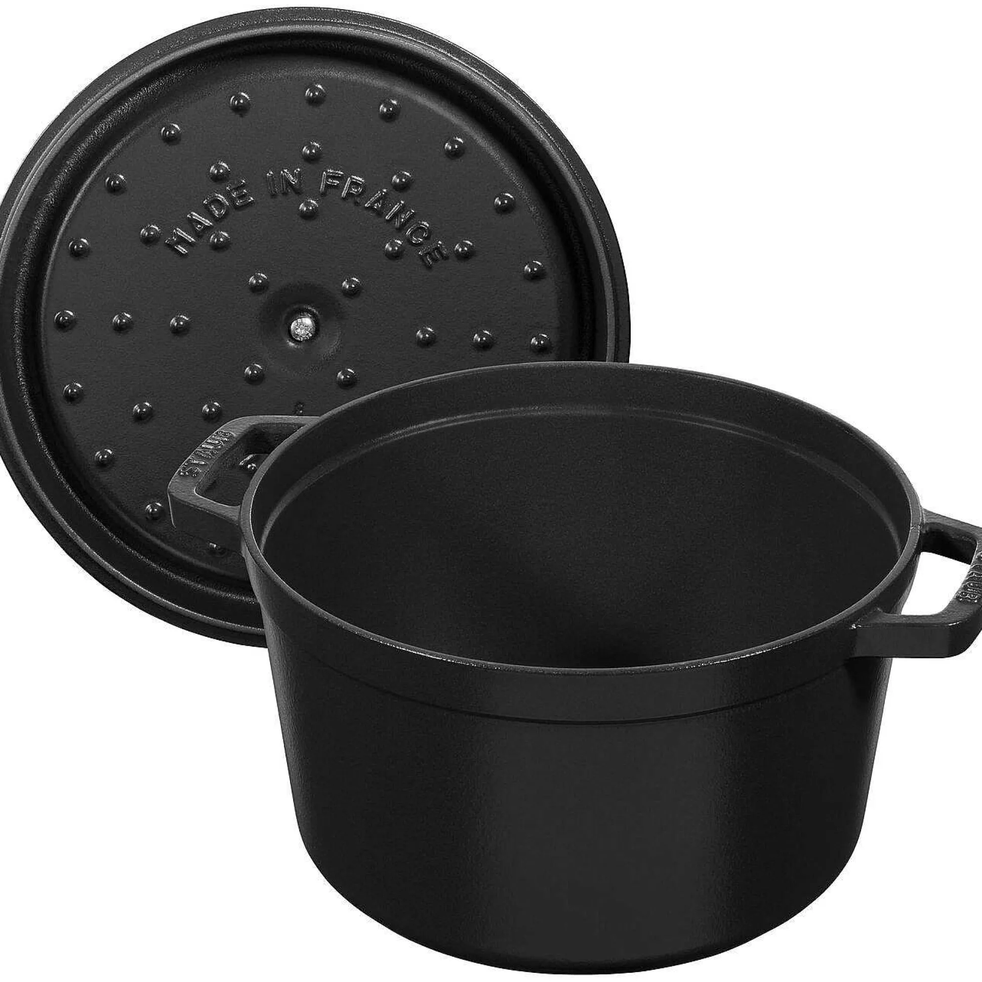 Staub Tall Cocotte, 5 qt, Black