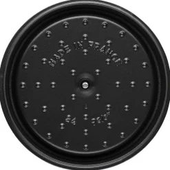 Staub Tall Cocotte, 5 qt, Black