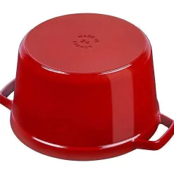 Staub Tall Cocotte, 5 qt, Cherry