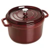 Staub Tall Cocotte, 5 qt, Grenadine
