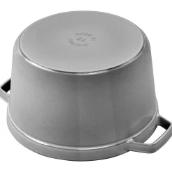 Staub Tall Cocotte, 5 qt, Graphite