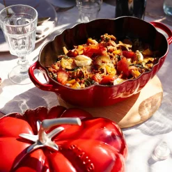Staub Tomato Cocotte, 3qt, Grenadine