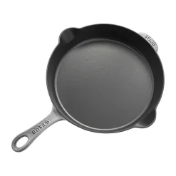 Staub Traditional Deep Skillet, 11'', Graphite Grey
