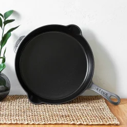 Staub Traditional Deep Skillet, 11'', Graphite Grey
