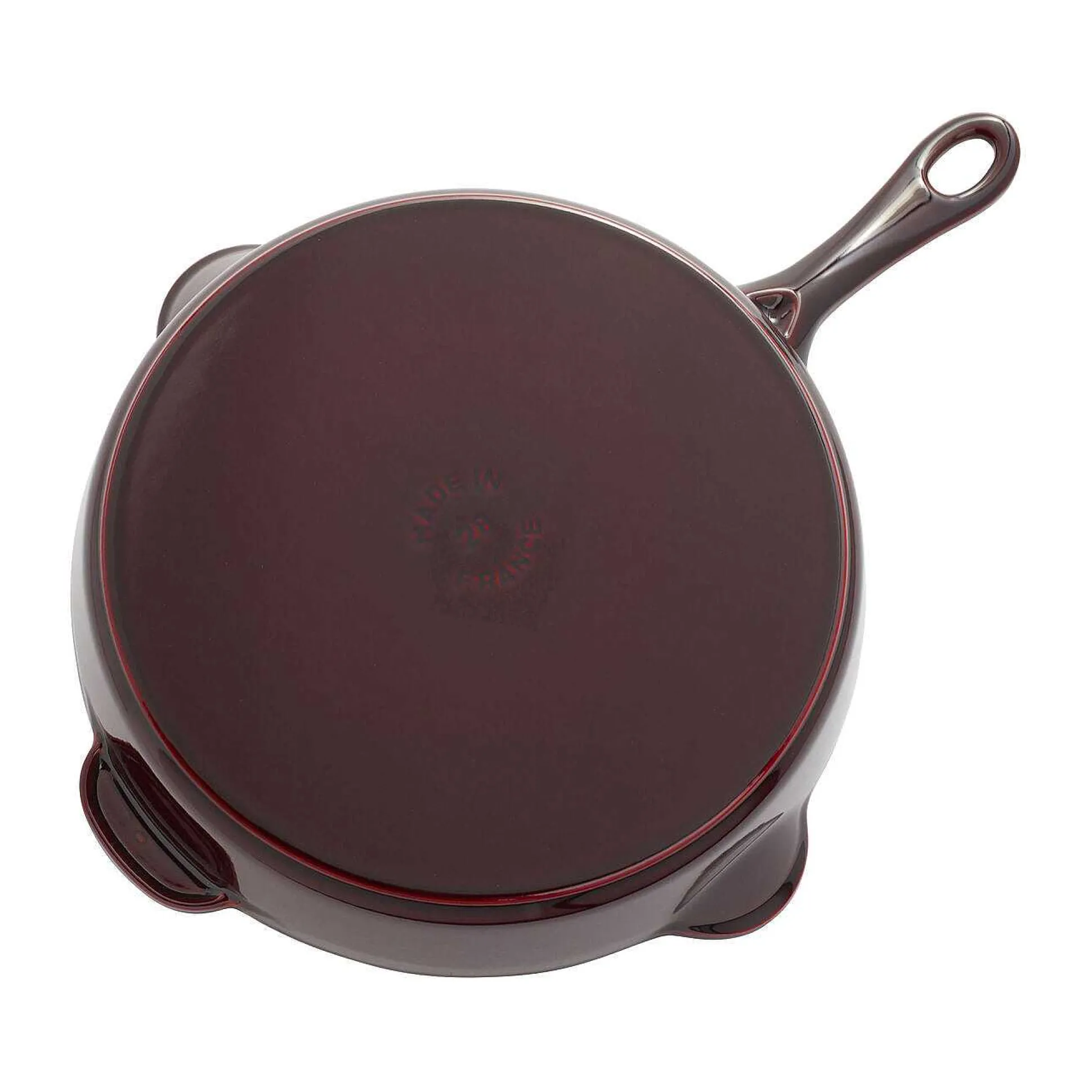 Staub Traditional Deep Skillet, 11'', Grenadine