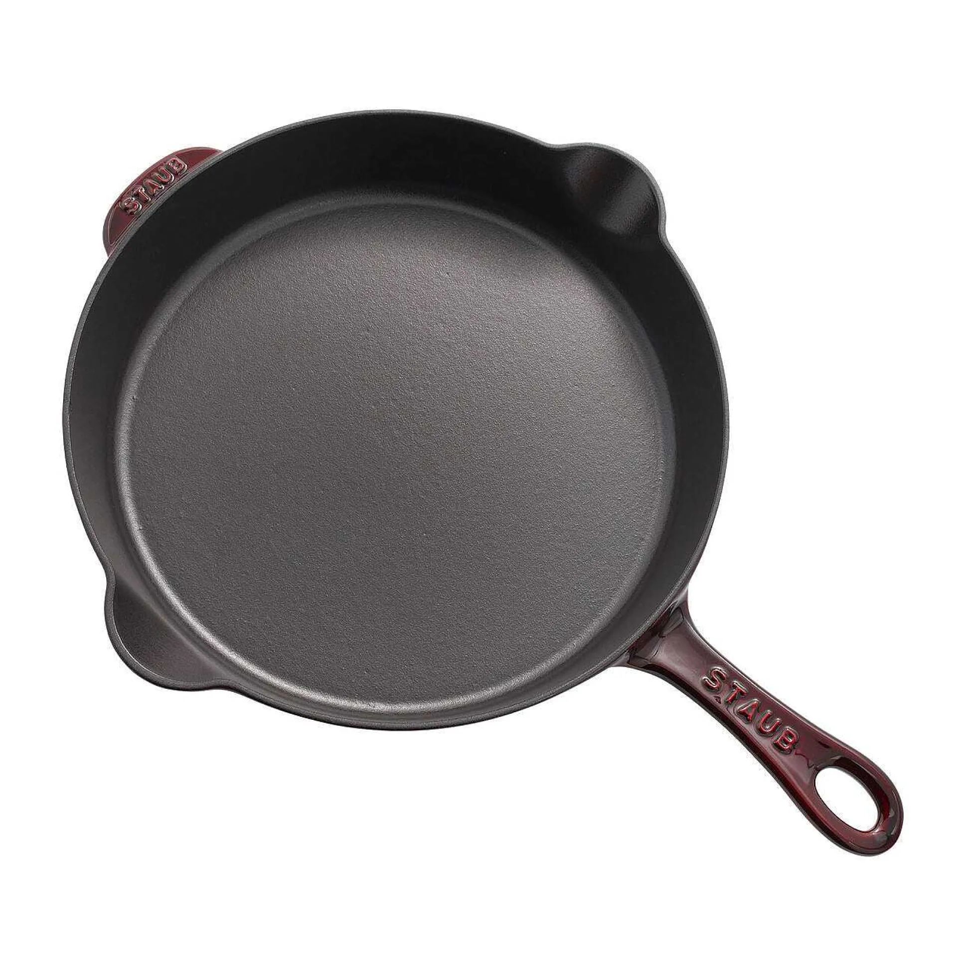 Staub Traditional Deep Skillet, 11'', Grenadine