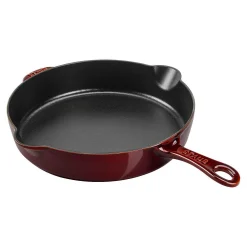 Staub Traditional Deep Skillet, 11'', Grenadine