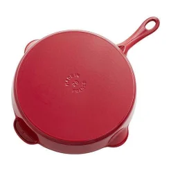 Staub Traditional Deep Skillet, 11'', Cherry