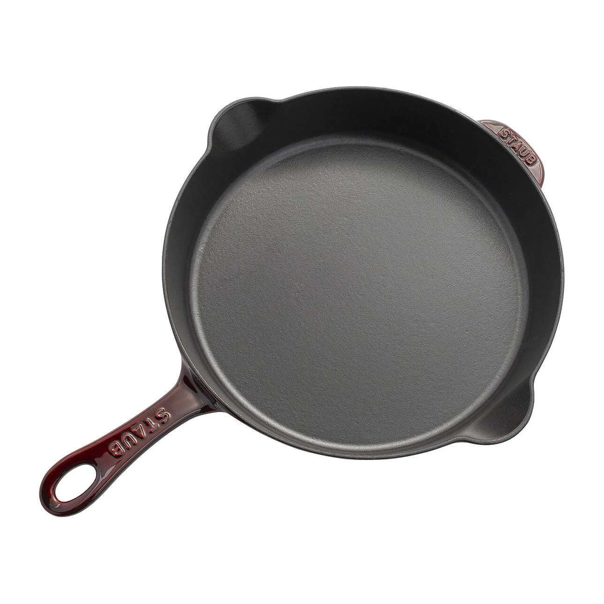 Staub Traditional Deep Skillet, 11'', Grenadine