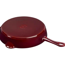 Staub Traditional Deep Skillet, 11'', Grenadine
