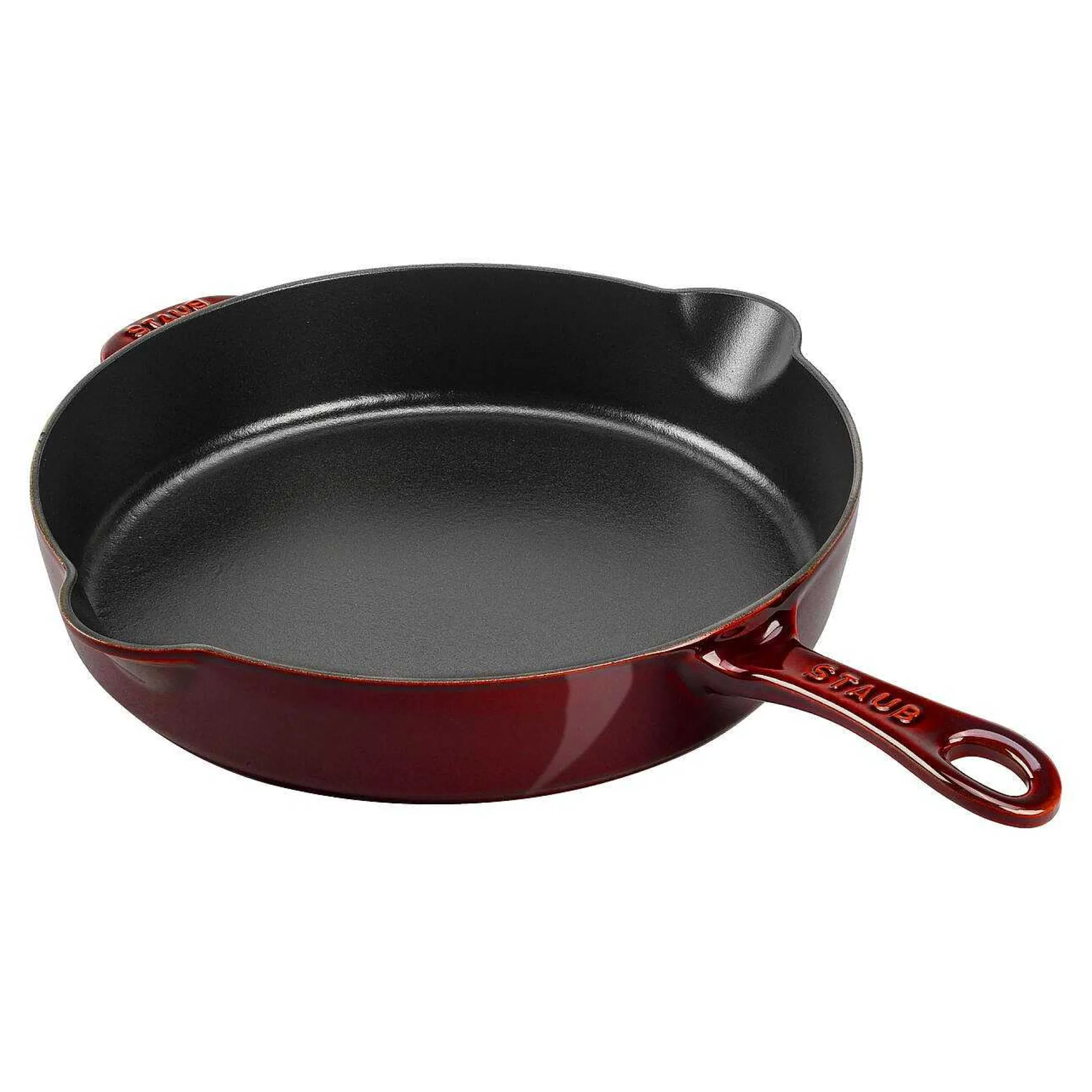 Staub Traditional Deep Skillet, 11'', Grenadine