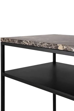Stone Console, Dark Emperador Marble