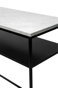 Stone Console, White Carrara Marble