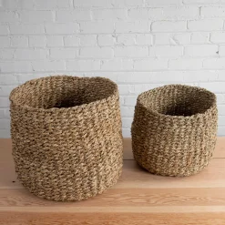 Stonington Baskets, Set of 2^Be Home Clearance