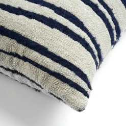 Stripes Lumbar Pillow, White^Be Home Best Sale