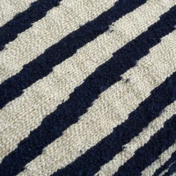 Stripes Lumbar Pillow, White^Be Home Best Sale