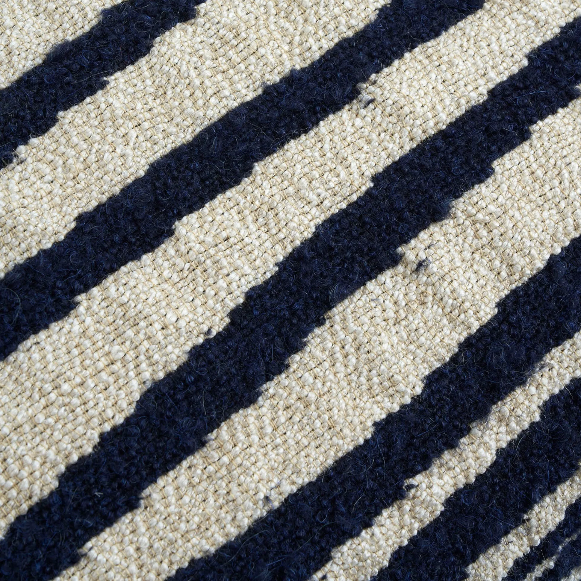 Stripes Lumbar Pillow, White^Be Home Best Sale