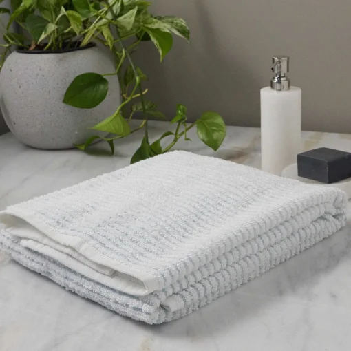 Sullivan Bath Towel, Sterling Blue