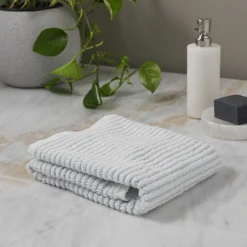 Sullivan Hand Towel, Sterling Blue