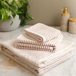 Sullivan Washcloth, Burnt Sienna