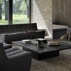 Tabwa Coffee Table, Rectangular