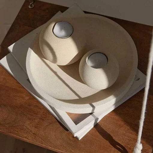 Talia Sandstone Décor Plate