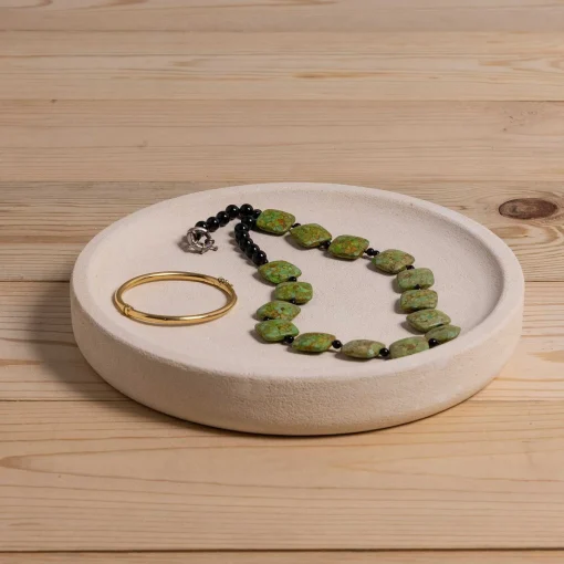 Talia Sandstone Décor Plate